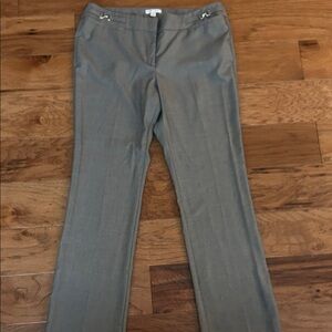 New York & Company Women's Straight Leg Pants in Gray
